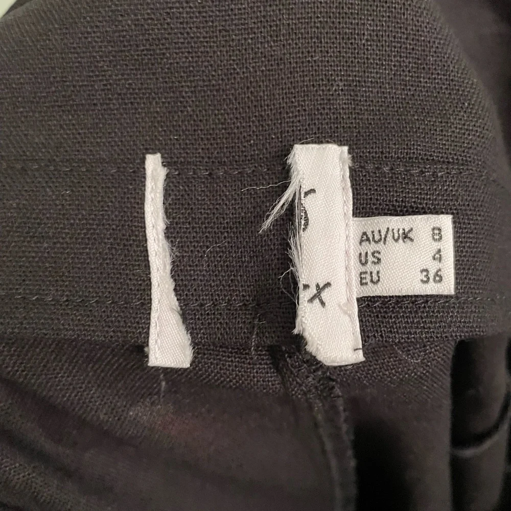 Princess Polly Alexia Wide Leg Pants Black NWOT - Picture 13 of 14